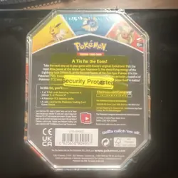 Pokemon TCG Eevee Evolutions Jolteon V Tin Sealed Promo Card English 2021 - Image 2