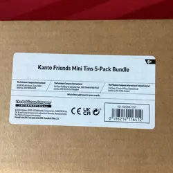 New Sealed Pokemon TCG: Kanto Friends Mini Tin 5-Pack Bundle (Sealed Box) - Image 3