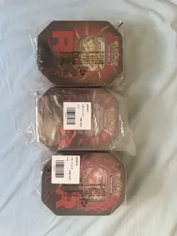 Pokemon TCG: Destined Rivals | Team Rocket Tin Set of 3 | New and Sealed - Image 2