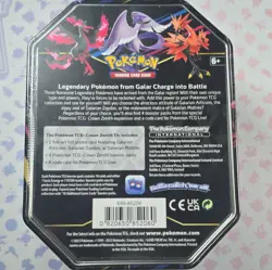 Pokemon TCG Crown Zenith Galarian Moltres Tin Promo English 2023 - Image 2