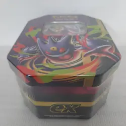 Pokemon TCG: Mega Moonlit Tin Mega Gengar EX - Factory Sealed - Image 4