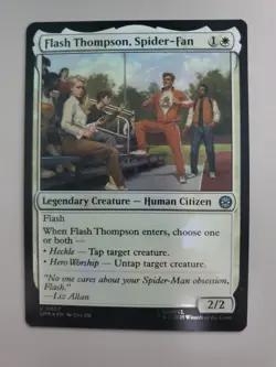 MTG Flash Thompson, Spider-Fan Marvel's Spider-Man Foil Uncommon - Image 1