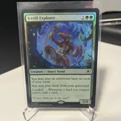 Icetill Explorer Edge Of Eternities Magic the Gathering MTG M/NM Promo Foil - Image 1
