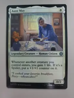 MTG Aunt May Marvel's Spider-Man Foil Uncommon - Image 1