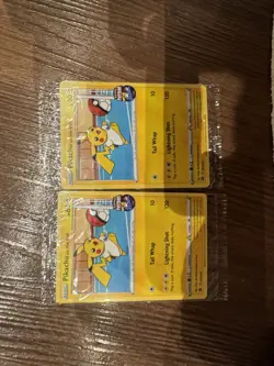 2 x Pokemon TCG Futsal Promo Card Pikachu On the Ball 001/005 Sealed NM 🔥 - Image 5