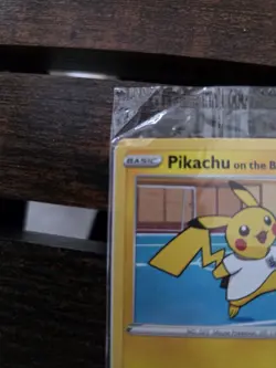 Pokemon Pikachu TCG Promo Card On the Ball Futsal, 001/005 Sealed - Image 4