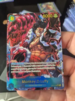 Monkey D. Luffy OP11-118 SEC Alt Art - One Piece Card Game - Image 1