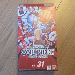 Bandai Namco One Piece Card Game Starter Deck Monkey D. Luffy ST-31 Red - Image 1