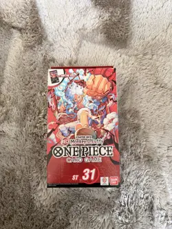 ONE PIECE Card Game Starter Deck ST-31 Red Monkey D. Luffy English Brand new ✅ - Image 1