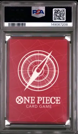 Bandai One Piece CCG Romance Dawn Monkey D. Luffy OP01-003 Errata EN PSA 10 - Image 2