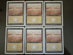 MTG Lot • 147 Cards • Ultra Pro Binder • P3K Plains x6 Standard Showdown Basics - Image 4