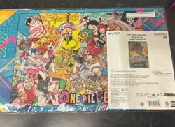 One Piece Monkey D Luffy Promo Card EB02-010 Official Playmat Limited Ed Vol. 5 - Image 1