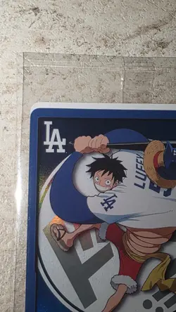 MONKEY D. LUFFY 2026 ONE PIECE x LOS ANGELES DODGERS DON PROMO CARD 07/02/2026 - Image 3
