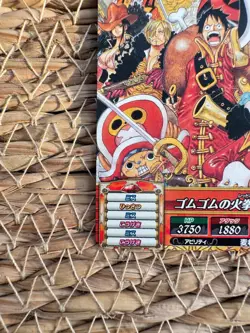 One Piece Berry Match Monkey D. Luffy Straw Hat Crew Promo Rare Vintage Card - Image 4