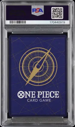 Monkey D. Luffy One Piece Round 1 US English Promo Card OP16-095 PSA 10 - Image 2
