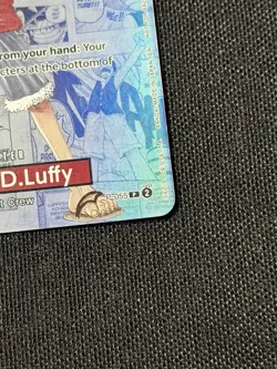 Bandai One Piece Monkey D. Luffy College Basketball US Voyage Promo Card - Image 4