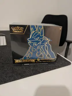 Mega Evolutions Lucario Pokemon Center Elite Trainer Box ETB New Sealed - Read! - Image 1