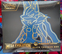 Mega Evolutions Lucario Pokemon Center Elite Trainer Box ETB New Sealed - Image 1