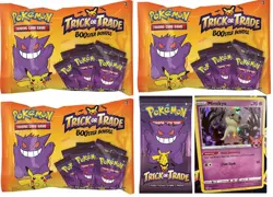 3x 40 = 120 Packs Pokemon 360 Cards TCG Trick Or Trade Booster Bundle Halloween - Image 1