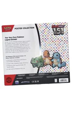 Pokemon TCG Scarlet & Violet 151 Poster Collection Box - New & Factory Sealed 820650853166 - Image 2