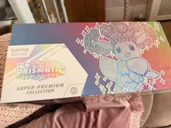 Pokemon TCG Scarlet & Violet Prismatic Evolutions Super-Premium Collection Box - Image 1