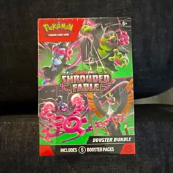 Pokemon TCG Scarlet & Violet—Shrouded Fable Booster Bundle 6 Packs English 2024 - Image 1