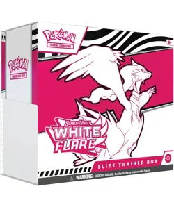 Pokemon TCG-Scarlet & Violet White Flare Elite Trainer Box Sealed ETB B - Image 2