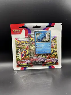 Pokemon TCG Scarlet & Violet Booster Promo 3-Pack Dondozo 2023 820650853289 - Image 1