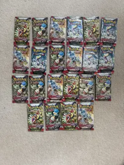Pokemon TCG Scarlet & Violet Base Set Booster Pack x22 Brand New And Sealed - Image 1
