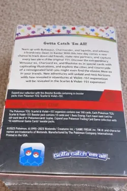 Pokemon TCG 151 Scarlet and Violet Booster Bundle Sealed, 6 Packs - Image 4