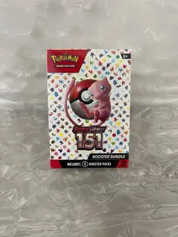 Pokemon TCG Scarlet & Violet 151 Booster Bundle 6 Factory-Sealed Packs - Image 1
