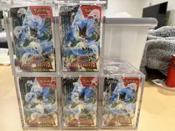 Pokemon TCG Scarlet & Violet Paldea Evolved Booster Box x5 + Acrylic Cases - Image 3