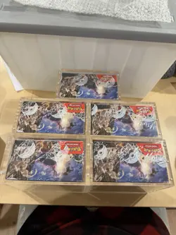 Pokemon TCG Scarlet & Violet Paldea Evolved Booster Box x5 + Acrylic Cases - Image 5