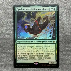 Spider-Man Miles Morales - Marvel Spider-Man (SPE) #18 NM Foil MTG Card - Image 1