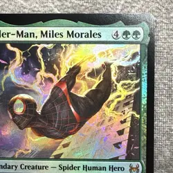 Spider-Man Miles Morales - Marvel Spider-Man (SPE) #18 NM Foil MTG Card - Image 3