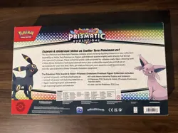 Pokemon TCG Scarlet & Violet Prismatic Evolutions Espeon & Umbreon Box - Image 3