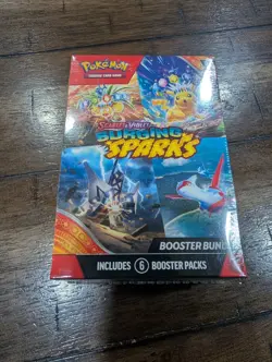 Pokemon TCG Scarlet & Violet Surging Sparks Booster Bundle 6 Pack - Image 1