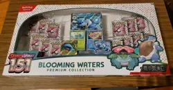 Pokemon TCG Scarlet & Violet 151 Blooming Waters Premium Collection Box SEALED! - Image 1