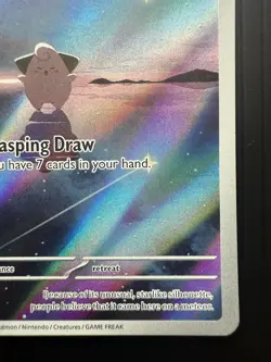 Pokemon Cleffa Illustration Rare Holo 202/197 Obsidian Flames (NM) - Image 5