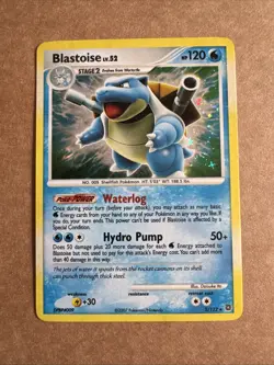 Pokemon TCG Blastoise 2/132 Secret Wonders Holo Rare Stage 2 HP 120 LP - Image 1