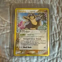 Blastoise EX Crystal Guardians Holo Rare Stage 2 100 HP English Pokemon Card - Image 1