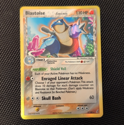 Blastoise Delta Species 2/100 Holo Rare 110 HP Pokemon TCG English 2006 - Image 1