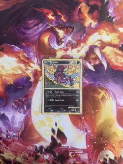 Pokemon TCG Drapion 4/102 HGSS Triumphant Reverse Holo Rare 2010 - Image 1
