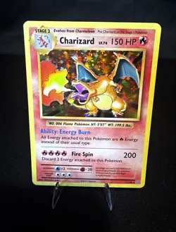 Pokemon TCG Charizard 11/108 Evolutions Holo Rare Holo EN 2016 Stage 2 HP150 - Image 1