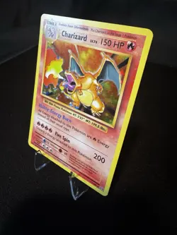 Pokemon TCG Charizard 11/108 Evolutions Holo Rare Holo EN 2016 Stage 2 HP150 - Image 2