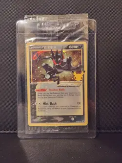 Pokemon TCG Greninja Gold Star SWSH144 Celebrations Black Star Promo Sealed - Image 1