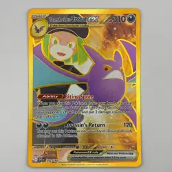 Team Rocket's Crobat ex 242/182 Hyper Rare DRI Destined Rivals Pokemon TCG Holo - Image 1