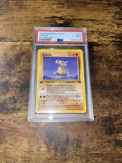 1999 Pokemon Jungle 1st Edition Cubone 50/64 - PSA 9 MINT! WOTC 🔥 - Image 1