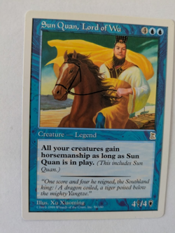 Sun Quan, Lord of Wu Portal 3K MTG NM Free shipping with tracking - Image 1