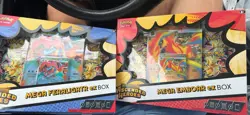 Two Pokemon TCG Mega Evolution Ascended Heroes Mega EX Promo Box English - Image 1